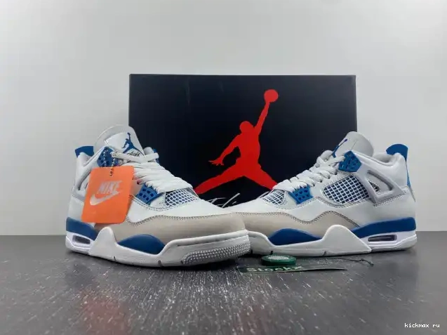 Cheap MAX Blue Jordan Air 4 FV5029-141 Military 0516